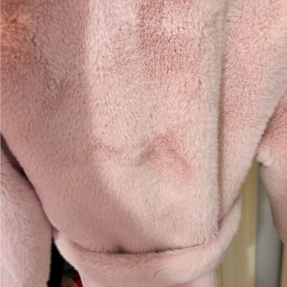 Bomboogie girls faux fur pink coat - Picture 4 of 4